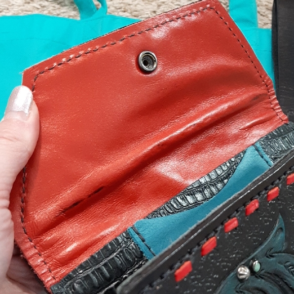 Heritage Brand Black and Red Floral Mini - Picture 5 of 11